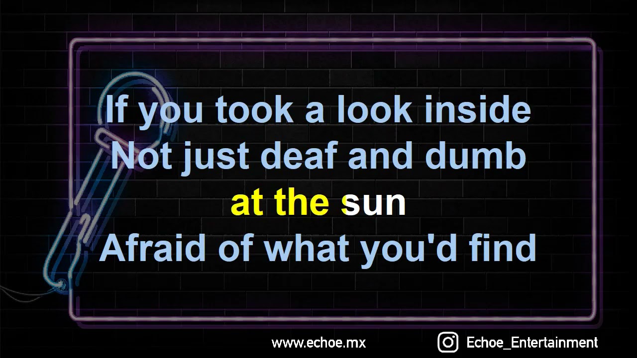 U2 - Staring At The Sun (Versión Karaoke)