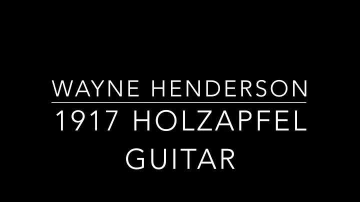 Wayne Henderson playing Holzapfel guitar