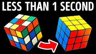 Rubik's Cube Solved in Less Than a Second, Here's How