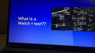 Stats 5_The Two Independent Means t Test (Welch t Test)