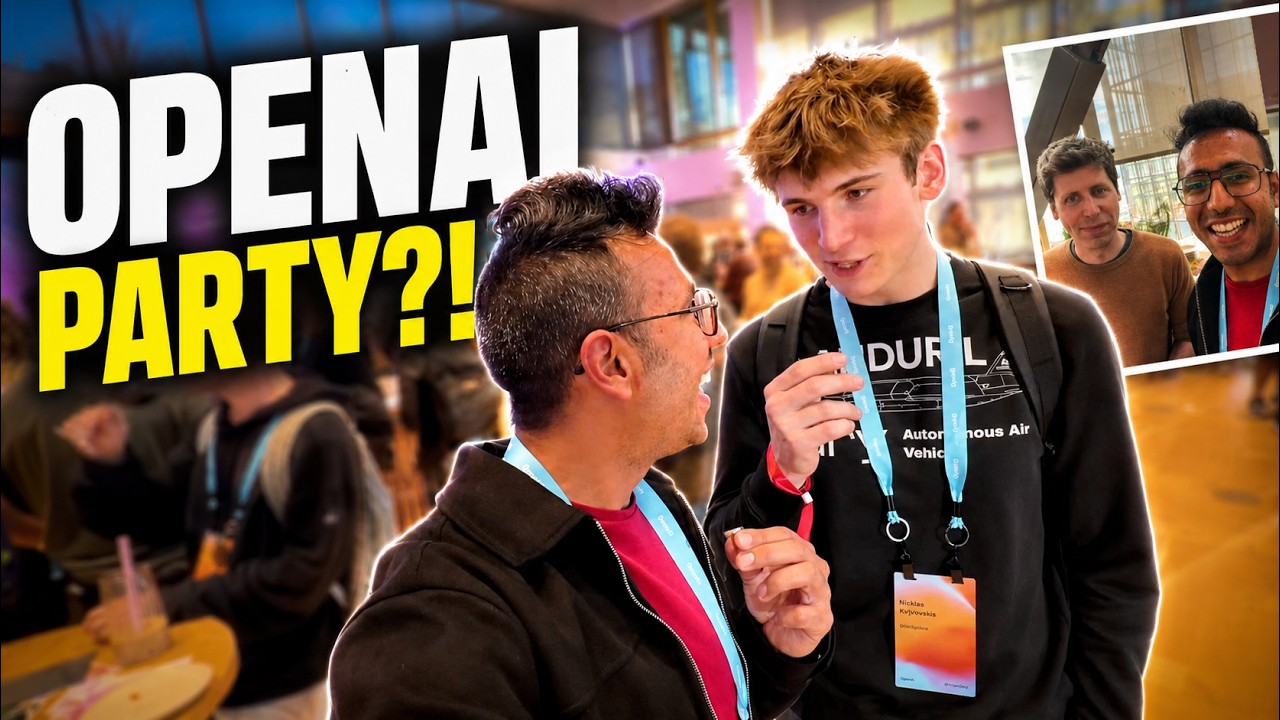 WTF is happening in San Francisco ! Inside OpenAI Codex Party!!