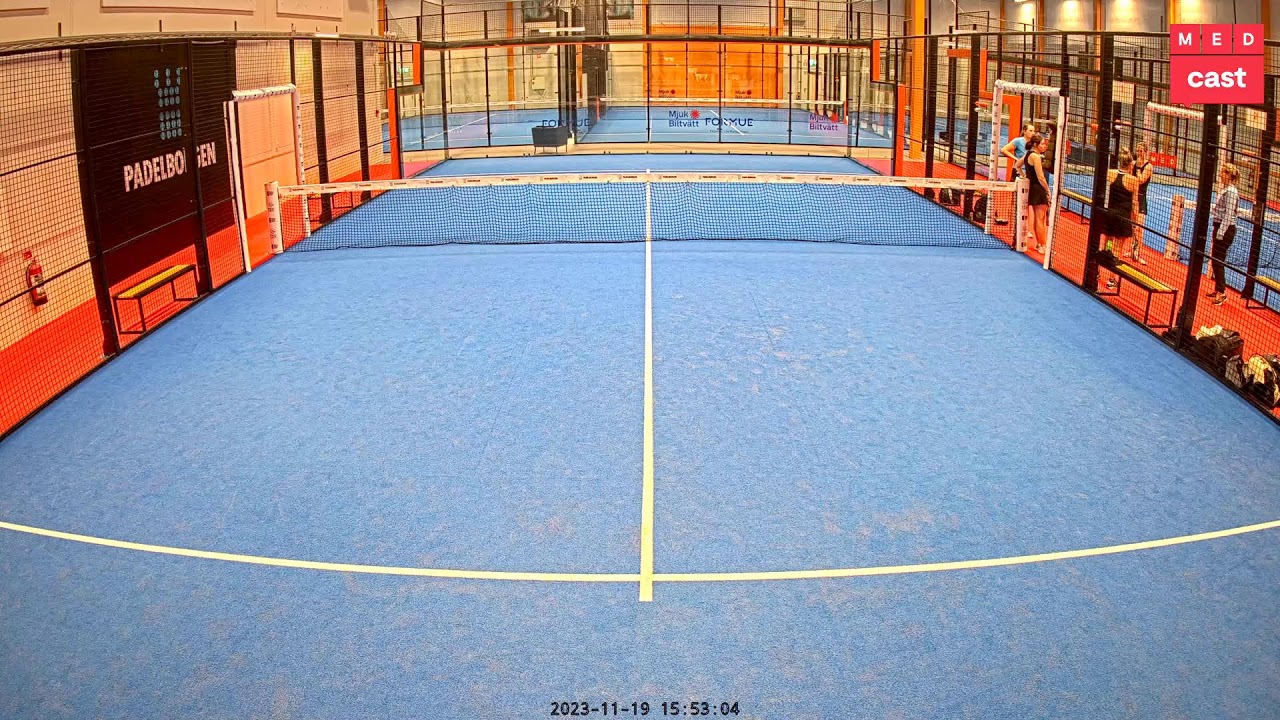 MEDcast - Padelborgen , Mölnlycke - Bana 1 - 2023-11-19 08:58 - YouTube