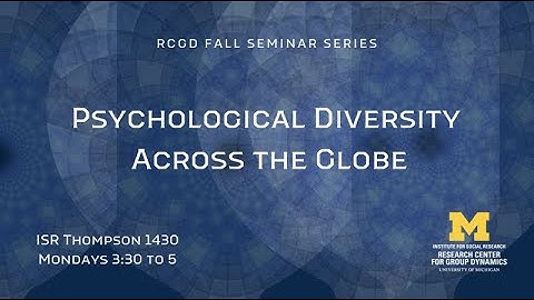 RCGD Seminar Series: The Rice Theory