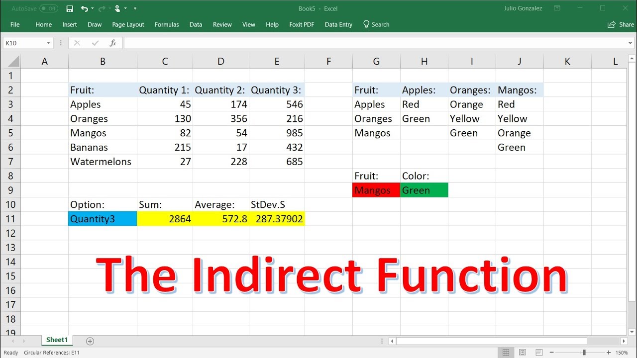 use-indirect-in-excel-to-reference-worksheets-shorts-excel-work