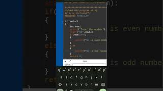 C Program Even Or Odd Using If Else Statement