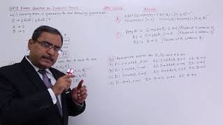 Predictive Parser - GATE Exercise 2