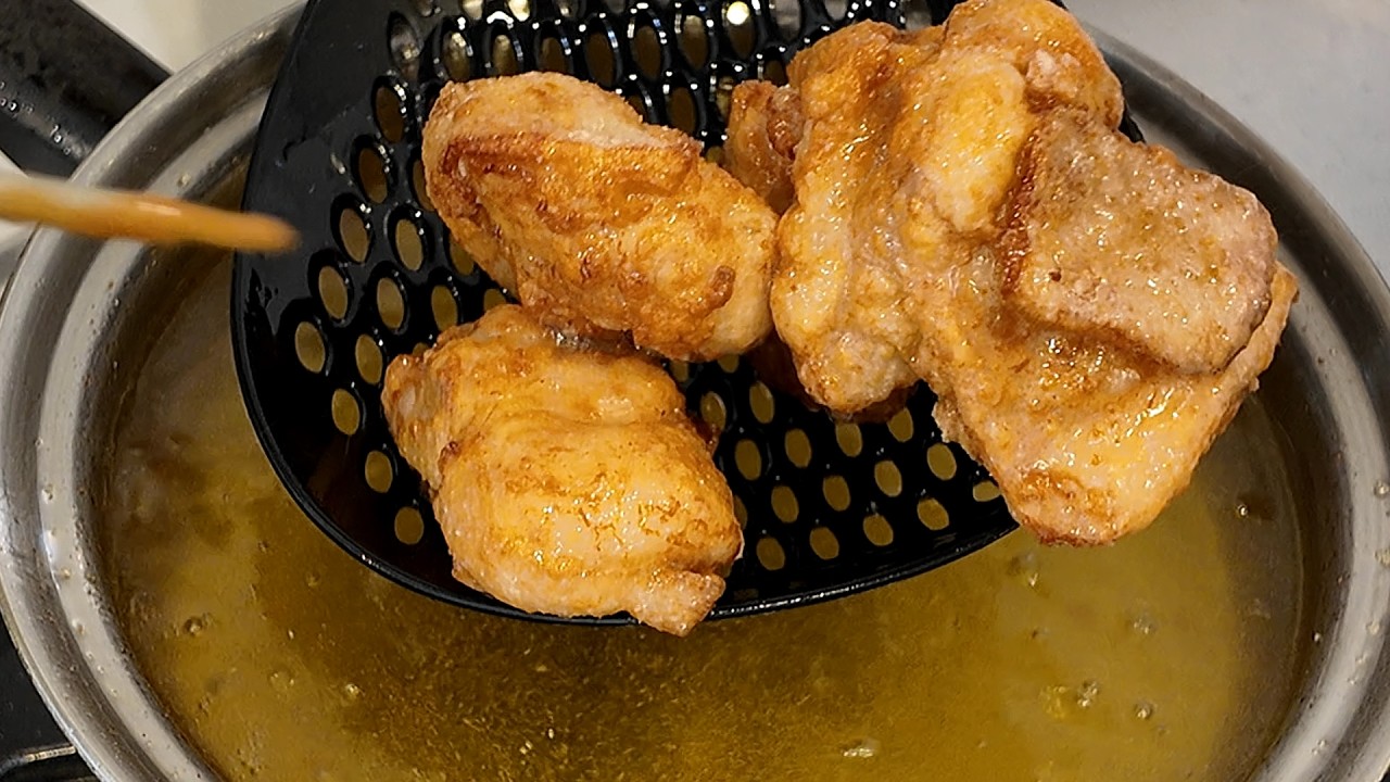 下味これだけ。なのにジューシー