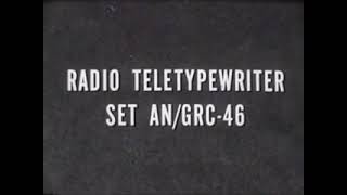 RADIO TELETYPEWRITER AN/GRC-46