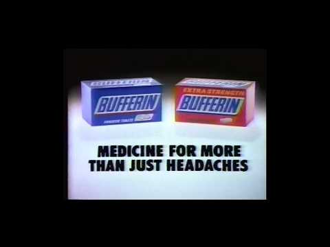 1985 - Bufferin - Medical Information for More than Just Headaches Commercial