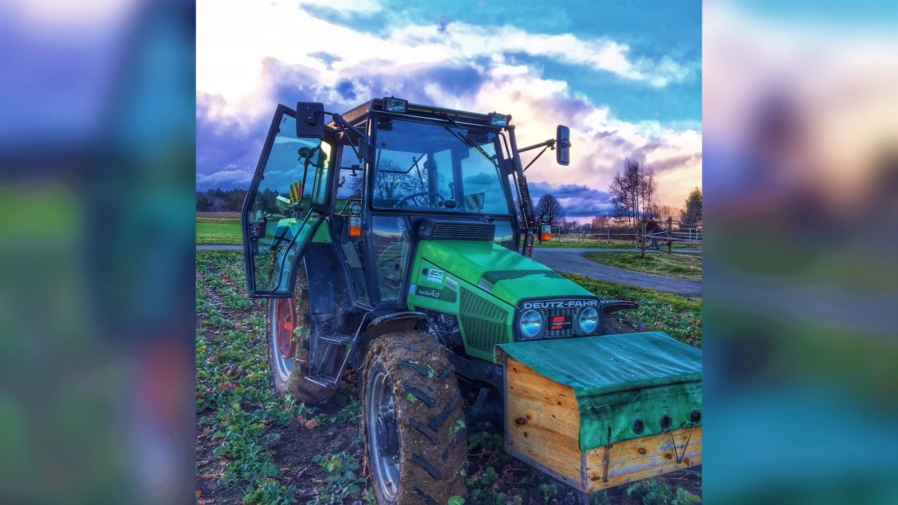 Raps düngerstreuen 2017