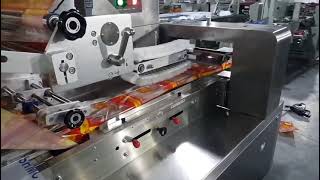 450D bread cake automatic flow packing machine
