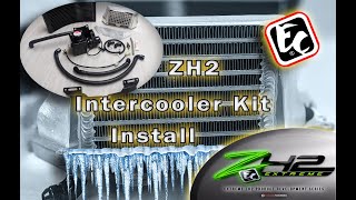 Fitting an intercooler to Kawasaki ZH2 Extreme EP3