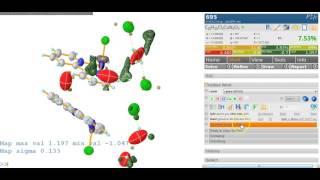 Chloride and Water in solvent sphere