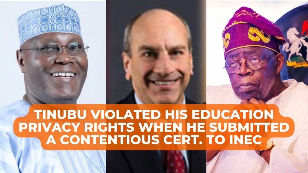 US Judge: Tinubu Violated His Education Privacy Rights When He Submitted a Contentious Cert. to INEC