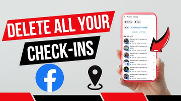 How to delete all check ins on Facebook
