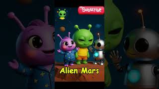 Hi We're Alien Mars #shortvideo  #Viral #kids #anime #art #funny #cartoon #spaceexploration