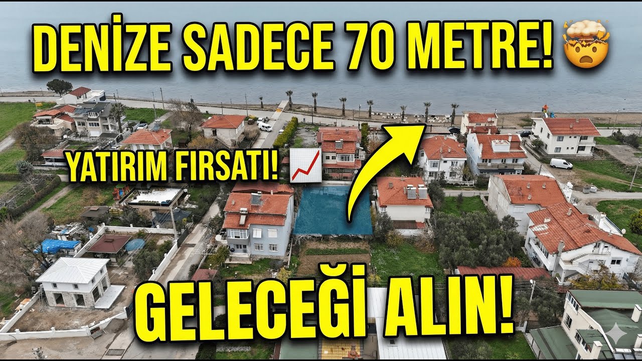 DENİZE SADECE 70 METRE! 🏖️ Burhaniye İskele’de Geleceğin Yıldızı Olacak Yer!