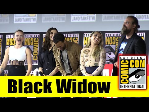 BLACK WIDOW | 2019 Marvel Comic Con Panel (Scarlett Johansson, Rachel Weisz, David Harbour)