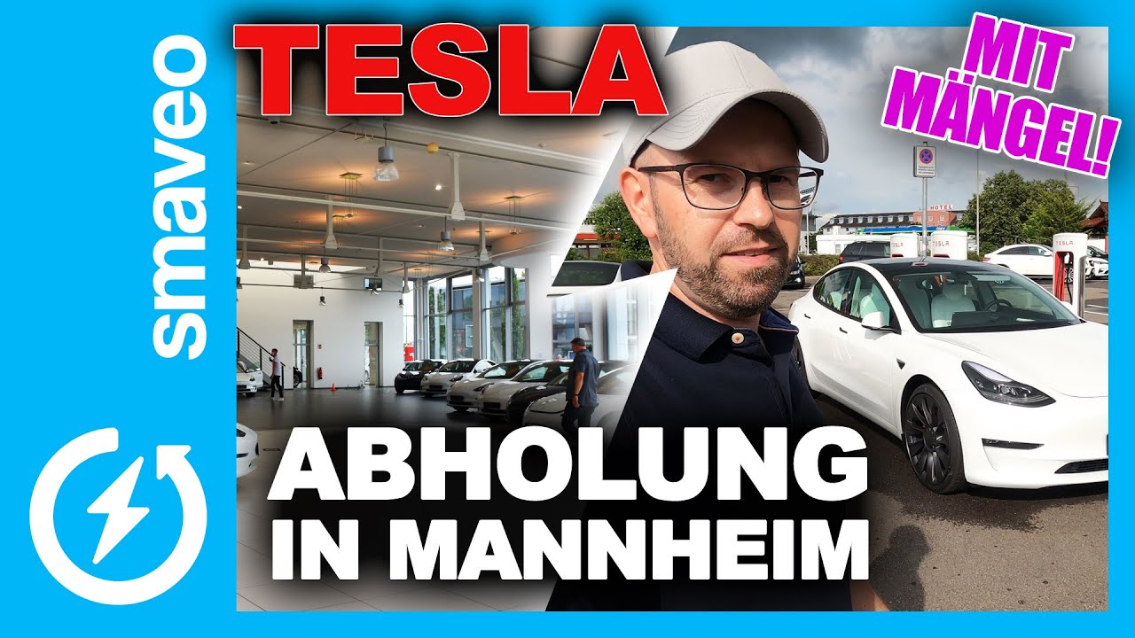 Tesla Model 3 ⚡ Abholung Mannheim, Auslieferung, Mängel, Performance