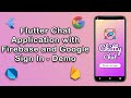 Flutter Chat App with Firebase | Authentication, Nested Storage, Message ordering, Sign Out Features