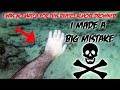 WHEN DIVING FOR LOST TREASURES IN A DANGEROUS RIVER GOES WRONG!!  I MADE A HUGE MISTAKE!