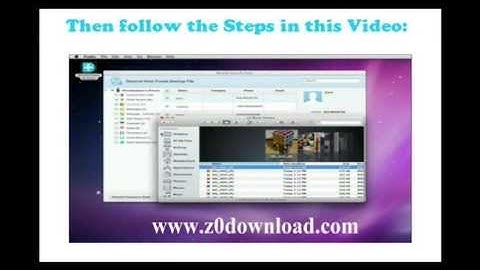 Recover Lost Data, Deleted Files from iPhone/iPad/iPod with iOS Recovery