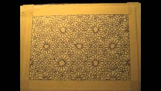 Alhambra inspired patterns /stop motion attempt