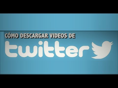 Como descargar un video de twitter