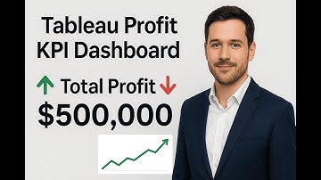 Mastering Tableau: Create a Stunning Profit KPI Dashboard (Step-by-Step Guide)
