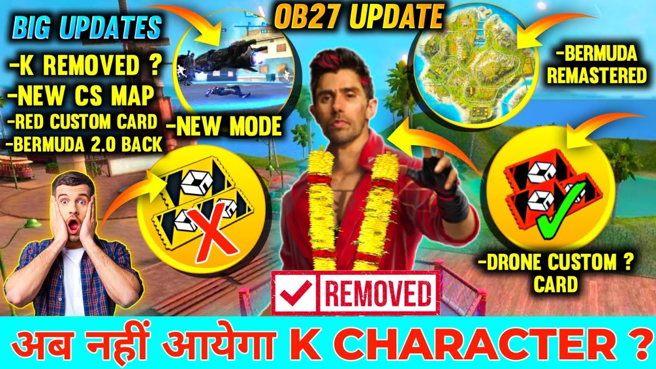 ob 27 new update free fire | free fire ob 27 update kab aayega |free fire ob 27 update full details