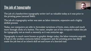 Document Design and Typography