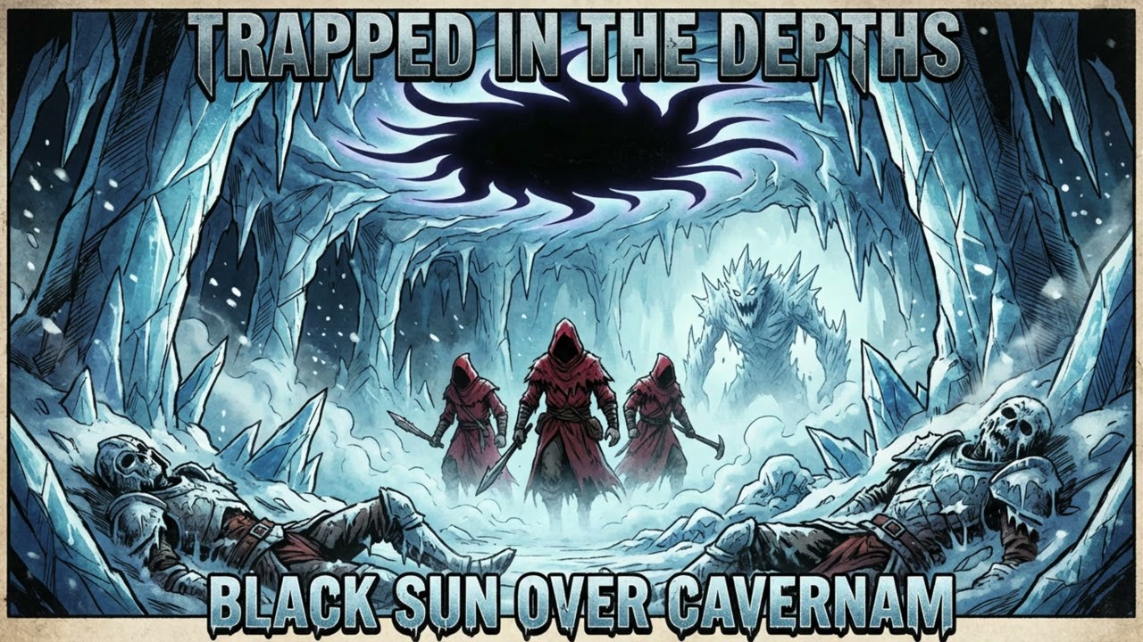 Trapped In The Depths - Black Sun Over Cavernam