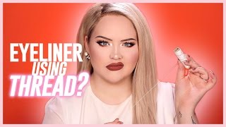 PERFECT LINER USING THREAD?? | NikkieTutorials