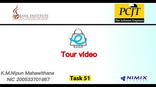 eShop web application | Tour video | Task 51