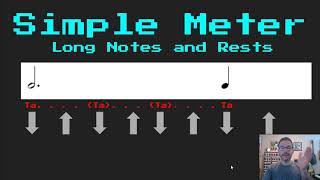 Simple Meter Takadimi: Long Notes and Rests