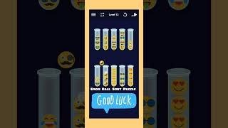 Emoji Sort Puzzle #emoji puzzle, #puzzle game #hardlevel12 #emojipuzzlegame screenshot 2