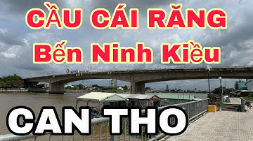 Cầu CÁI RĂNG, Bến Ninh Kiều TP Cần Thơ 🌺ngày 15/11/2024🌺cần thơ ký sự
