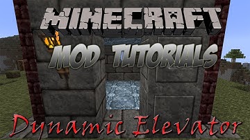 Minecraft 1.4.7 - How To Install The Dynamic Elevator Mod
