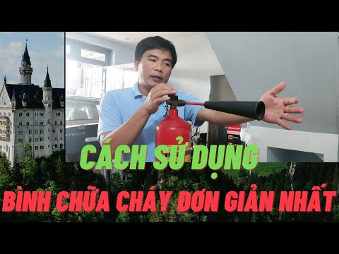 Video Cách sử dụng bình chữa cháy đơn giản dễ nhất! (Bột,... - youtube