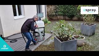 Précision Dapplication Avec Lhydroseeder Espray Mini