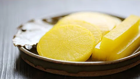 How to make Danmuji (Korean Yellow Pickled Radish) - DayDayNews