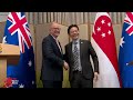 Australia strikes a deal with Singapore to keep the gas and fuel flowing