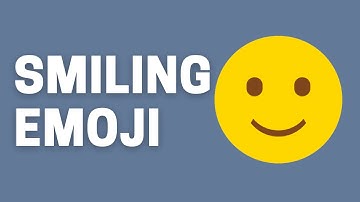 Smiling emoji | HTML & CSS