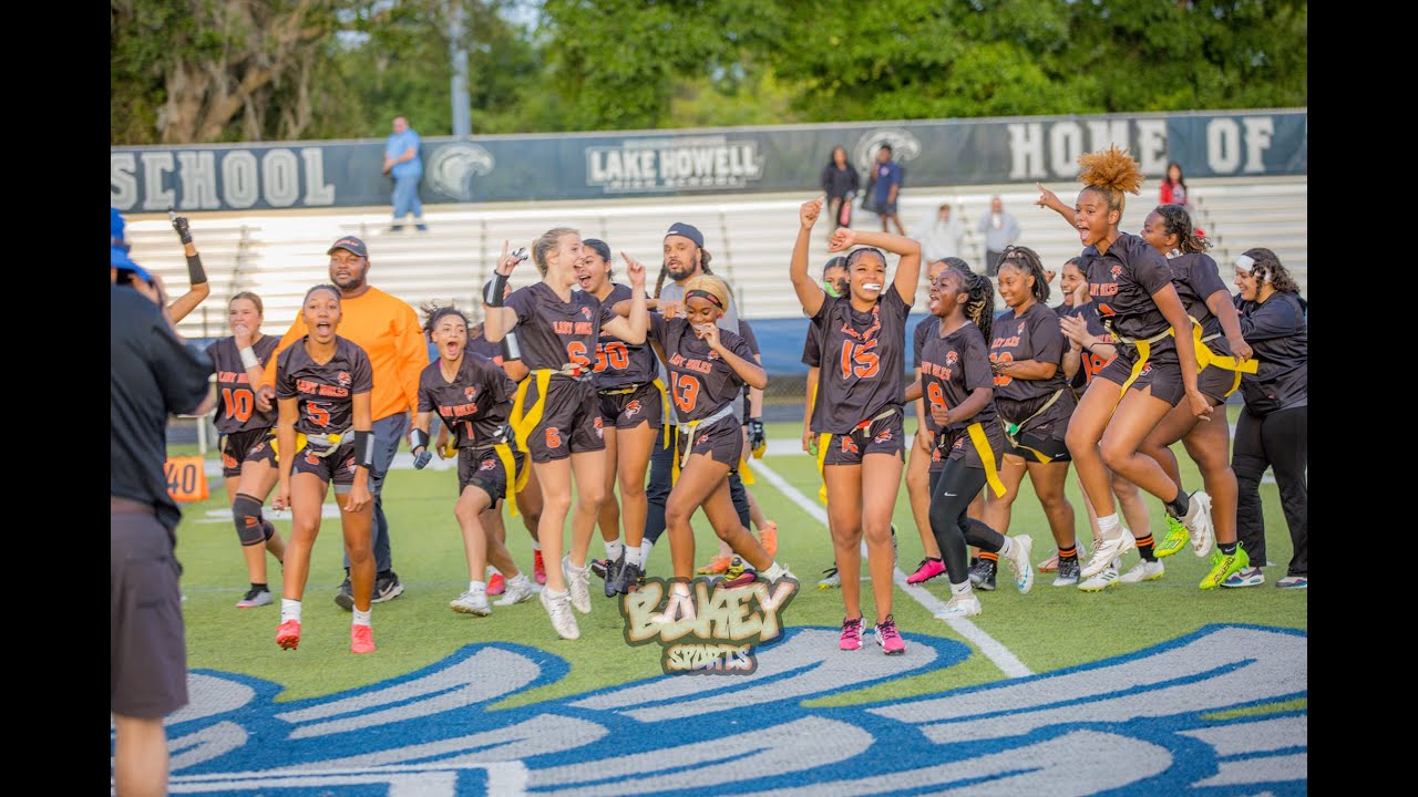 Lake Brantley vs Seminole | High School | Girls Flag Football Playoffs| 2024