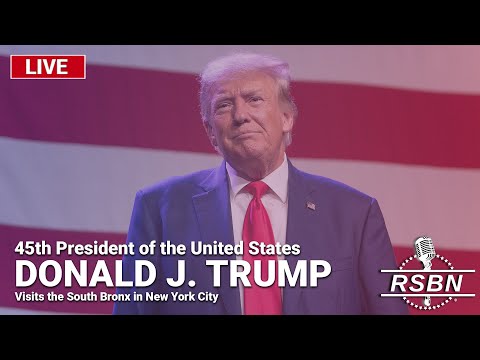 LIVE REPLAY: President Trump Visits the South Bronx in New York 