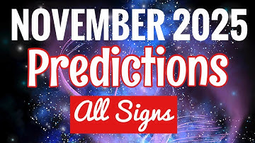 NOVEMBER 2025 ASTROLOGY : MERCURY & JUPITER RETROGRADE!  ALL SIGNS
