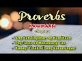PROVERBS (KAWIKAAN) | HALAGA NG KARUNUNGAN |TAGALOG BIBLE AUDIO Quincy Sugihara