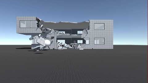destructible buildings in Unity3D