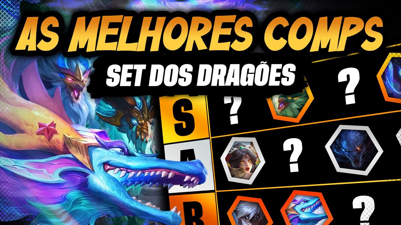 MELHORES COMPS DO SET 7.5 REVIVAL(TERRAS DRACÔNICAS)
