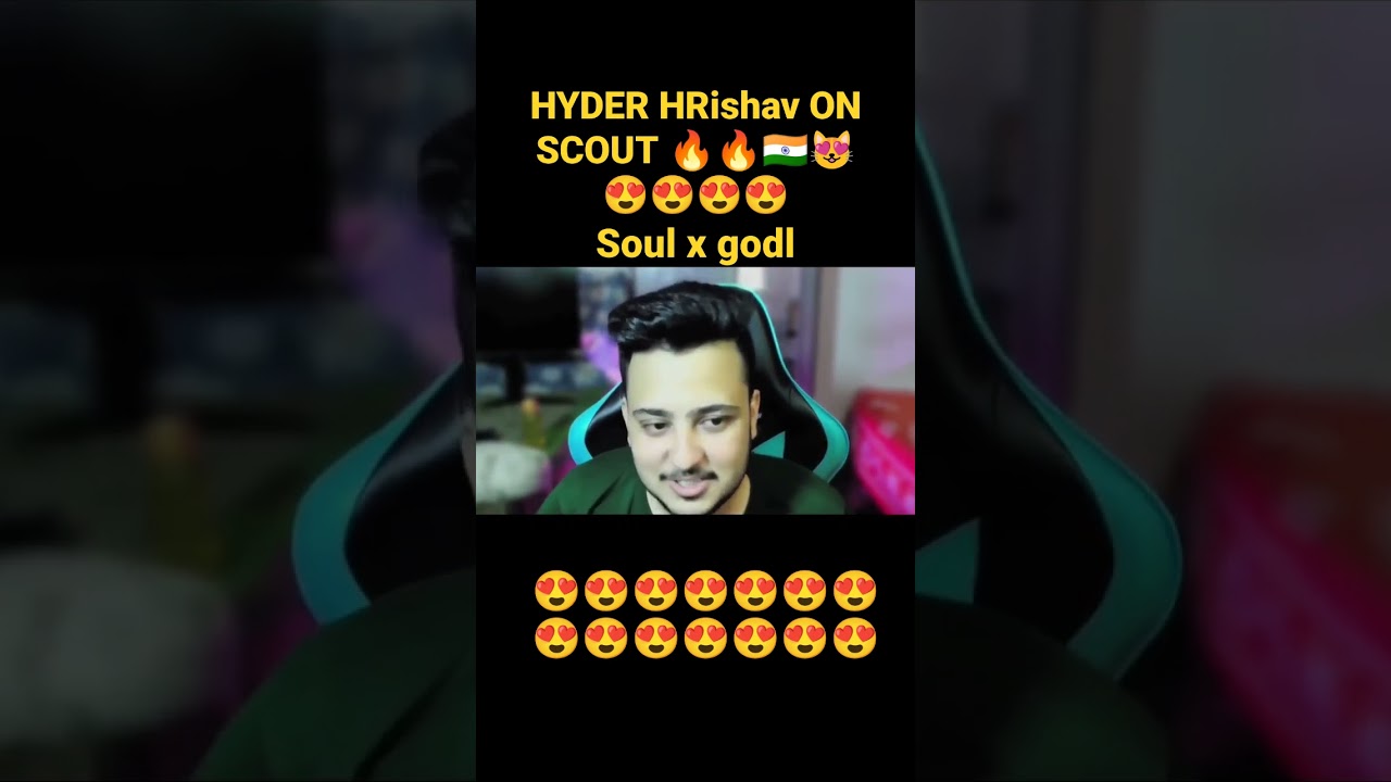 HYDRA HRISHAV ON SCOUT 😍😍😍💞🔥🇮🇳